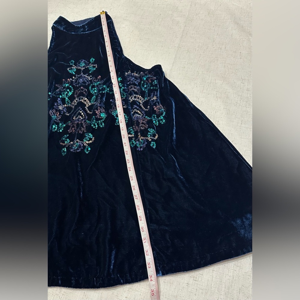 Free People Navy Mini Dress - Picture 7 of 13